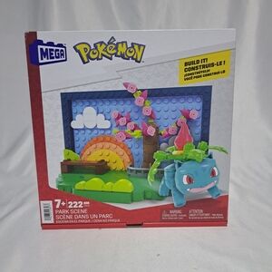 MEGA Pokémon Park Scene Building Toy Kits With‎ 1 Action Figure (222 Pieces)